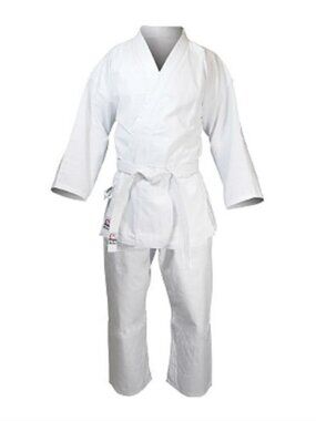 Martial Arts Karate Judo Brazilian Jiu-Jitsu Gi Middleweight Uniform - Size 4